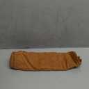 MIULEE Pack of 2 Decorative Outdoor Solid Waterproof Throw Pillow Covers Faux Linen Garden Farmhouse Cushion Cases for Patio Tent Balcony Couch Sofa 16x16 Inch Brown