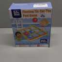 Pool Toys Games Set- Tic-Tac-Toe Inflatable Pool Toy with 10 Balls - for Adults Teens Kids 2-10 Players (Yellow)