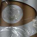 Mayfair Linden Slow Close Toilet Seat, Non Slip Heavy Duty Wood, Easy Install, Elongated, White