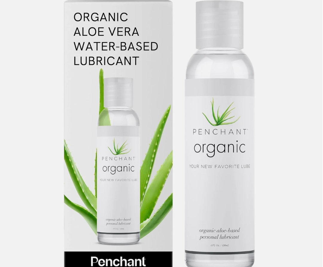Organic Aloe Vera Lube - Personal Lubricafication for Women and Men, Water Resis