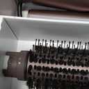 Shark FlexFusion Hair Straightener & Powerful Hair Dryer with Fusion Hair Brush, Ceramic Air Styler with Auto-Wrap Curlers & Concentrator, Ceramic Plates, Cosmic Blush HD641S