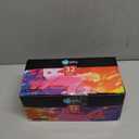 UPGREY 32 Colors Acrylic Paint Set, Non-Toxic Art Paints (2fl Oz/60mL Each) with 5 Craft Paint Brushes for Kids and Adult, Metallic Acrylic Paints for Wood Canvas Crafts Stone Ceramic Model Painting