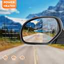 Youxmoto Towing Mirrors fit for Chevy for GMC 2007 2008 2009 2010 2011 2012 2013; Avalanche Silverado Suburban 1500 2500 3500; Sierra Yukon Pickup Truck Mirrors, Heated; Manual Folding