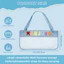 1 Pcs American Mahjong Bag, Empty Mahjong Tiles Bag with Shoulder Strap, Waterproof Mahjong Tile Bag for Mahjong Accessories and Gifts, Mahjong Tile Set for Tile Lovers