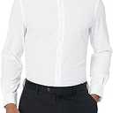  (Van Heusen Men's Dress Shirt Slim Fit Traveler Stretch (White, 15"-15.5" Neck 34"-35" Sleeve)