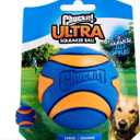 Chuckit! Ultra Squeaker Ball Dog Toy, Large (3 Inch) 1 Pack, for Large Breeds