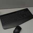 Wireless Keyboard and Mouse Combo with 7 Colored Backlits, Wrist Rest, Rechargeable Ergonomic Keyboard with Phone Holder, Silent Lighted Full Size Combo for Windows, Mac, PC, Laptop-Trueque (White)