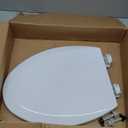 Bemis 1500EC 390 Lift-Off Wood Elongated Toilet Seat, Cotton White (Pack of 1)