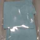 Aqua Green Hand Towels 2 Pack with Hanging Loop (13"x29") - 100% Cotton, Lightweight, Fluffy & Absorbent Face Towel Set, Quick Dry & Fade Resistant, Gentle on Skin, Modern Bathroom Decor