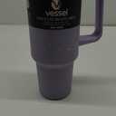 40 oz Tumbler with Handle and Straw Lid,Insulated Cup Reusable Stainless Steel Water Bottle 