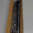 Thestoa Shower Curtain Rod Adjustable 43-78 inch, 1"Diameter Spring Tension Curtain Rod No Drill, Anti-Rust Non-Slip Shower Rod, Black Shower Curtain Rod for Bathroom Tension