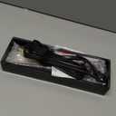 CHI Original Ceramic Flat Iron, Straightener For A Smooth Finish, Ceramic Floating Plates, Quick Heat Up, Analog On/Off Switch, 1" Black