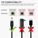 Replacement 19V 65W JBL Xtreme 2 Charger - for JBL Xtreme Portable (Black,Blue,Red) Wireless Bluetooth Speakers/JBL Xtreme/JBL Xtreme 2 / JBL Xtreme 2 Special Edition