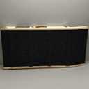 Dog Ramp for Couch, 49" Long Foldable Pet Ramp for Small Large Dogs, Dog Ramps for Bed, High Traction with Platform 6 Adjustable Heights 18" to 21.5" Up to 220LBS, Black (49"X 17inch)