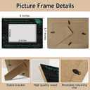 Zodvery Inspirational Picture Frame, 4X6 Grad Wooden Photo Frame, College Graduation Congrats Grad Memorial Gift for Graduates Him Her, Home Office Tabletop Decor(Horizontal) -13