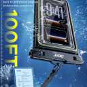 acer 2 Pack Marine Tech - Waterproof Phone Pouch Floating, IPX8 Waterproof Phone Case [Cell-Foam&Sensitive Touch] Beach/Cruise/Kayak/Ship Essentials for iPhone 17/16/15 Pro Max, Galaxy S25 Ultra - 7"