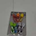 Set of 7 Colorful Magnetic Multi-Clips to Hang Documents or Close Bags #16499, 1 Pack of 7 Clips