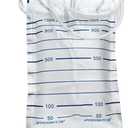 10 Pack Uinary Drainage Bag Urine Bag with 1000 mL Volume, 48" Drainage Tube and Hanging Rope
