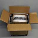 2 Pack 2.7 Gal Bathroom Trash Can with Lid, Automatic Trash Can Small Smart Garbage Can Touchless, Slim Motion Sensor Waterproof Plastic Trash Bins for Bedroom Office Kitchen Toilet (White)