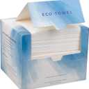 3 x Disposable Face Towels, 50 Count XL, 10x12'' Face Towelettes Thick Facial Tissue for Cleansing, Skincare and Makeup Remover