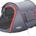 Pop-up Tent,2 Person Camping Tent,Instant Portable Beach Tent,Easy Pop Up Shade Tents 2 Doors for Camping Hiking & Traveling with Carrying Bag, 7.2ft x 4.5ft x 40in