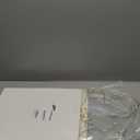 Metal Gingerbread Wreath Spiral Christmas Card Holder Xmas Wall Hanging Photo Greeting Card Holder Wire Loop Picture Display Insert Wall Decor