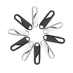 Upgraded Zipper Pulls - Premium Replacement Tab Tags Cord Extension Fixer for Luggage, Backpacks, Jackets, Purses, Handbags (10 PCS)