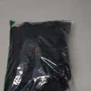 Kaximil Women's Square Neck Ruffle Hem Mini Dress Ruched Waist Long Sleeve Corset Short Party Dresses, X-Large, Black