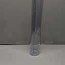 Clear Pet Bowl Mat, USA Made, Safe, Waterproof, 18 x 24 Inch, 2mm Thick Smooth Vinyl, Floor Protection, Dog Cage Mat, Under Aquarium Mat (Crystal)