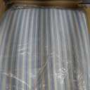 Nautica - King Quilt Set, Soft & Reversible Cotton Bedding, Lightweight for Year Round Comfort, 3 Piece Bed Set with Matching Pillowcases (Coleridge Stripe Light Blue)