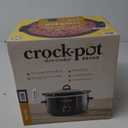 Crock-Pot 4-Quart Manual Slow Cooker, Black
