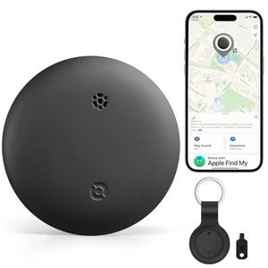 Air Tracker Tag-1 Pack Works with Apple Find My (iOS Only), Bluetooth Tracker Tag Keys Finder Tracking Tags Item Locator with Sounds Smart Tag Keys Item Finders Smart Tag for Keys