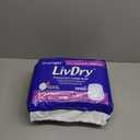 LivDry XL Overnight Adult Diapers for Women and Men, Incontinence Underwear, X-Large, 12-Pack (X-Large (12 Count))