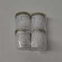 Candle 3Oz Glass Sea Salt 4Pcs