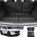 Rongtaod Cargo Mat Compatible with 2023 2024 Mazda CX5 Cargo Mat Trunk Mat Cargo Liner TPE All Weath