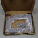 Shelf Brackets 6 Inch, 20 Pack White Metal Heavy Duty L Adjustable Floating Shelves Bracket, 6 x 5 Inch Farmhouse Decorative Shelf Angle Bracket for Wall with Screws