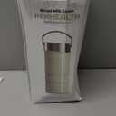 22oz Full-Day Cold-Chain Breastmilk Cooler, Double-Wall Vacuum Stainless Steel with 360 Cooling, Keeps Milk 50F for 24 Hours, Leak-Proof BPA-Free, Easy to Clean, Includes 2 Bottles