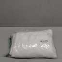 White Floral Sheer Curtains 2 Panels Set, Elegant Leaf Embroidered Light Filtering Semi Sheer, 100 Inch Long Rod Pocket Patterned Window Drapes for Living Room/Bedroom