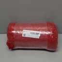 Smiry Dog Door Mat for Muddy Paws, Absorbent Dirt Trapper Non Slip Quick Dry Washable Chenille Mat for Mud Dogs, Entry Rug for Indoor and Outdoor (48x30 Inches, Red and White)