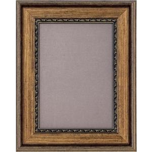 Brown Antique A4 Picture Frames for Home Wall Decor: Rustic Framed for 8.25x11.65inch Canvas Painting, Artwork, Vintage Gallery Wall Frames (Bronze01)