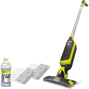 Shark VACMOP Cordless Vacuum & Spray Mop, Gray, VM180
Hard Floor Cleaner, Powerful Suction, Lightweight, 2 Disposable Pads, 12oz Cleaning Solution Included
