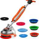 HHQ Commercial Floor Scrubber Machine, Heavy Duty Orbital Floor Cleaner, Multi-Functional Floor Buffer Polisher Machine- Deep Cleaning Tile and Grout, Hardwood Floors and Carpets with Ease, Orb-5