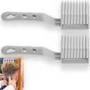 2pcs blend friend fade comb, Color Fade Comb, Professional Barber Comb, For Home, Salon or Professional Use