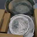 Ceramic Nonstick Cookware Set, Healthy,Non Toxic,17-Pieces Pots and Pans Set Removable Handles,Induction RV Kitchen Set,Stain & Scratch-resistant,Dishwasher/Oven Safe,PFAS/PFOA Free,Green