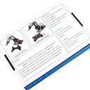 LAFVIN 4DOF Acrylic Robot Mechanical Arm Claw Kit Compatible with Arduino IDE DIY Robot with CD Tutorial
