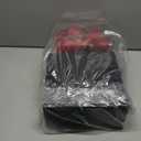 Kinlop 34 Pcs Red Christmas Tree Ornaments Set with Velvet Balls Artificial Poinsettias Flowers and Fake Berries, Christmas Tree Decoration Kit for Xmas Holiday Party Decoration