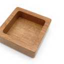 Ceremony Wooden Box With Cut Out ( Brown )