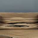 Stone Lain Florian Modern Porcelain 16 Piece Dinnerware Set, Plates and Bowls Set, Dish set for 4, Black And Golden Rim