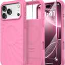 Magnetic for iPhone 17 Pro Max Case, Silicone Cover, Tender Pink