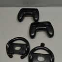 HEYSTOP Switch 2 Joy-Con Grip [4-Pack], Steering Wheels for Nintendo Switch 2 Controller Compatible with Mario Kart World/Mario Kart 8 Deluxe, Switch 2 Controller Accessories Ergonomic Design